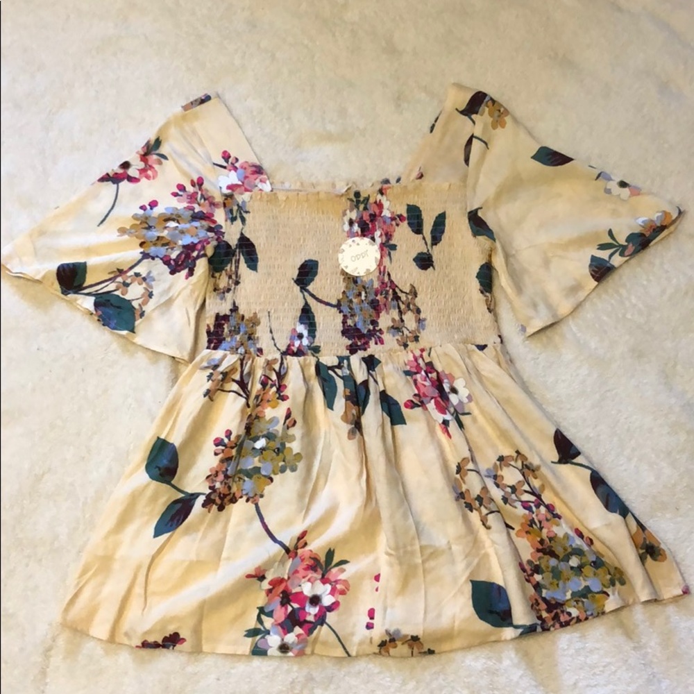 Blushing Florals Top *Never worn*